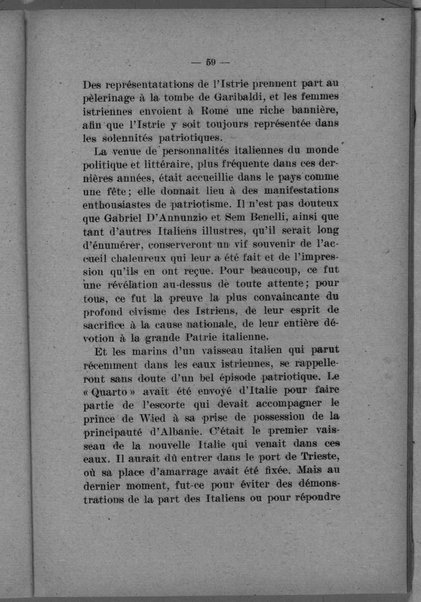 L'Istrie et le droit de l'Italie